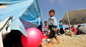 Zajistí 2 velké nepromokavé plachty, které se dají použít jako dočasné přístřeší pro celou rodinu v případě krizové situace.