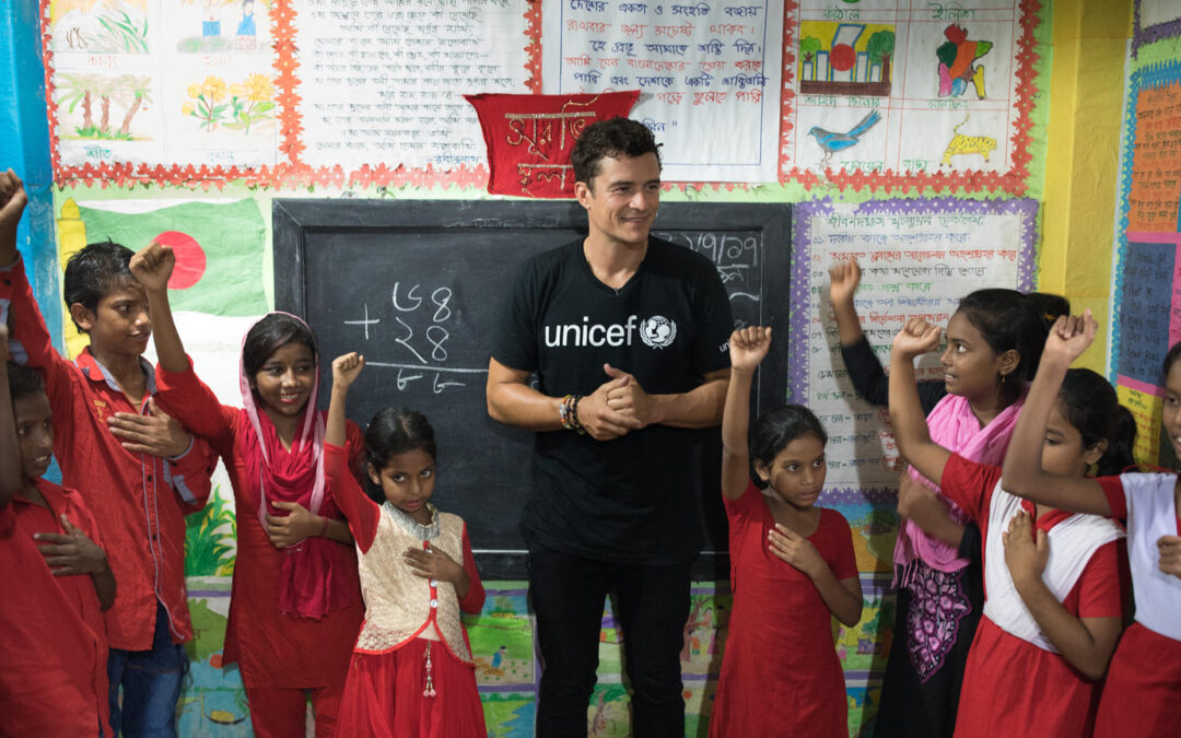 Vyslanec UNICEF Orlando Bloom: Děti potřebují pomoc víc než kdy jindy