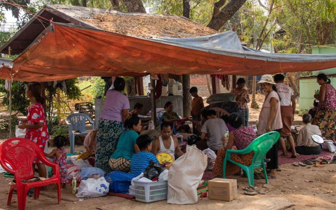 Myanmar zasáhlo silné zemětřesení: Děti a jejich rodiny potřebují pomoc