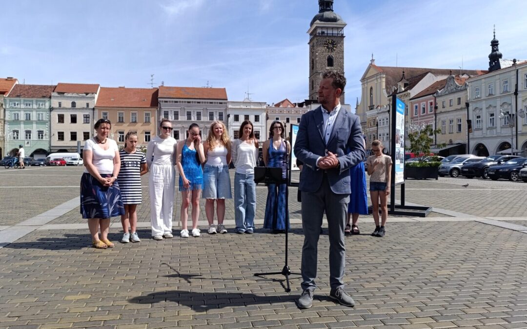 Výstava UNICEF v Česku, v Českých Budějovicích